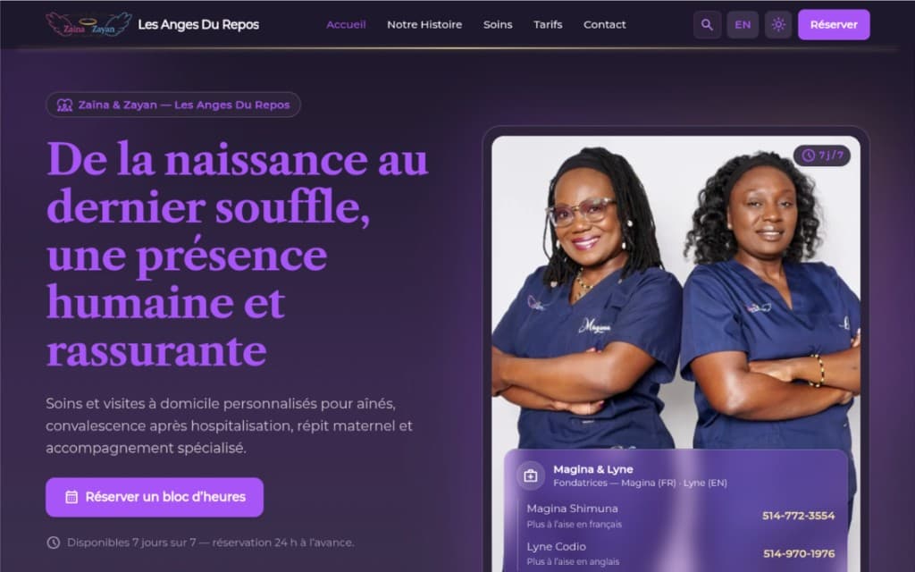 Aperçu Les Anges Du Repos